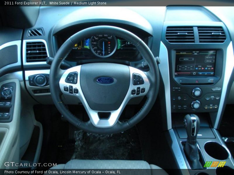 Dashboard of 2011 Explorer XLT