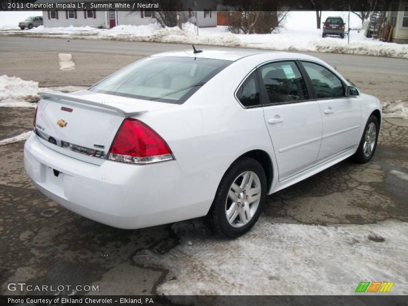 Summit White / Neutral 2011 Chevrolet Impala LT