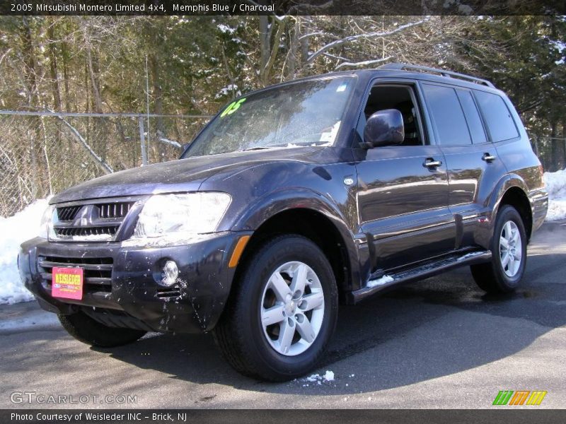 Memphis Blue / Charcoal 2005 Mitsubishi Montero Limited 4x4