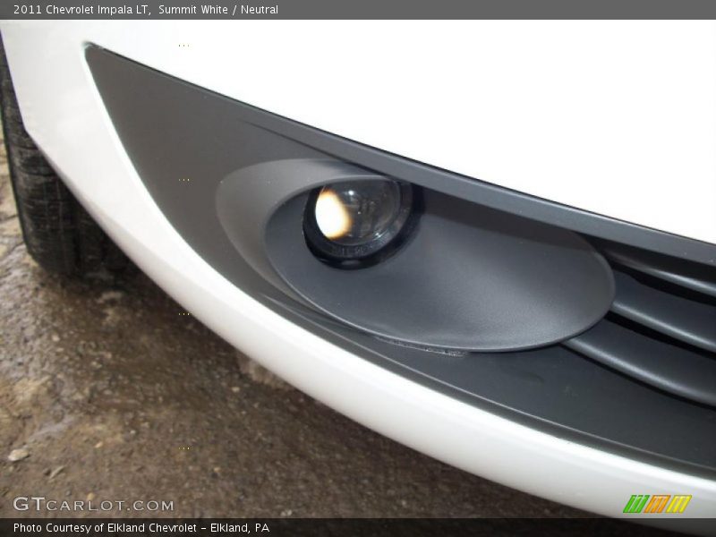 Summit White / Neutral 2011 Chevrolet Impala LT