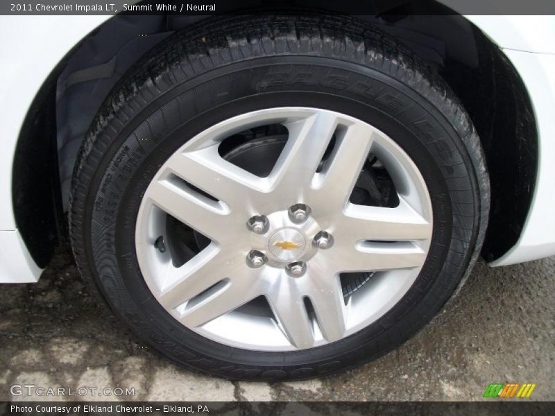 Summit White / Neutral 2011 Chevrolet Impala LT