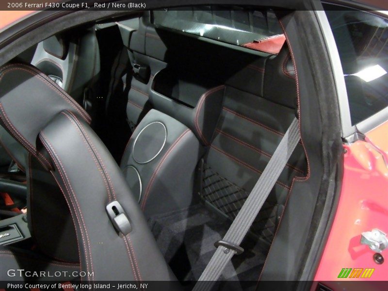 Red / Nero (Black) 2006 Ferrari F430 Coupe F1