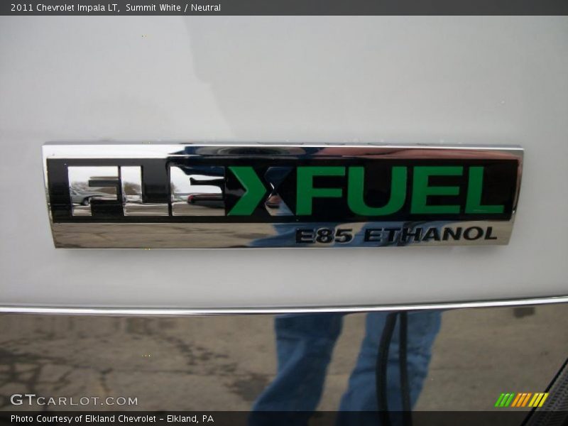 Summit White / Neutral 2011 Chevrolet Impala LT