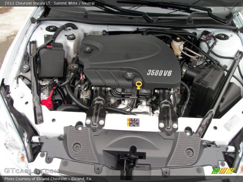 Summit White / Neutral 2011 Chevrolet Impala LT