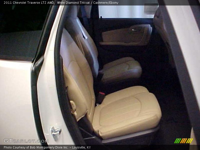 White Diamond Tricoat / Cashmere/Ebony 2011 Chevrolet Traverse LTZ AWD