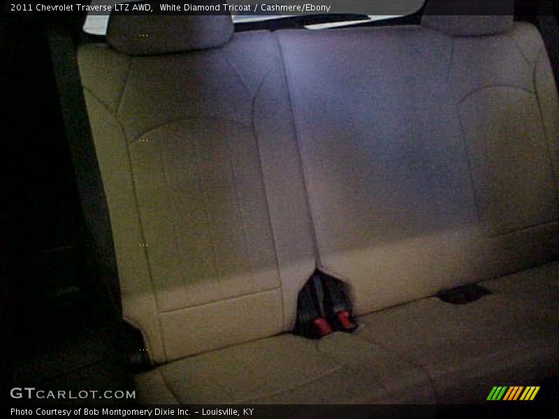 White Diamond Tricoat / Cashmere/Ebony 2011 Chevrolet Traverse LTZ AWD