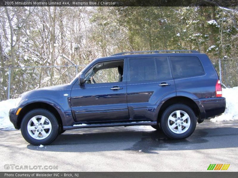 Memphis Blue / Charcoal 2005 Mitsubishi Montero Limited 4x4