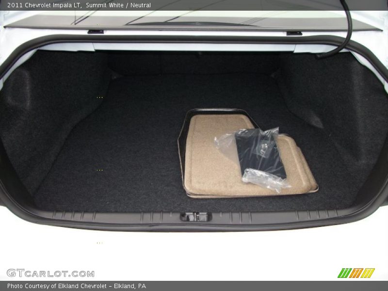 Summit White / Neutral 2011 Chevrolet Impala LT