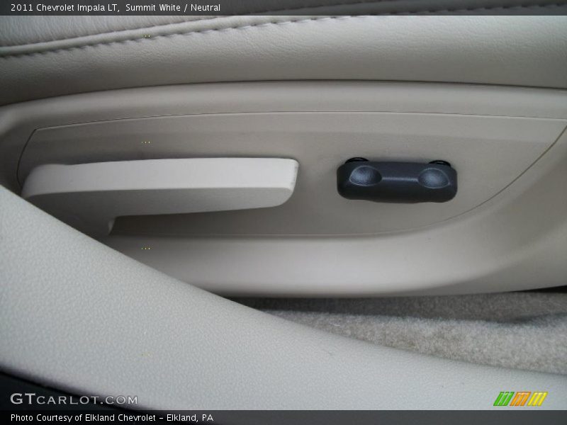 Summit White / Neutral 2011 Chevrolet Impala LT