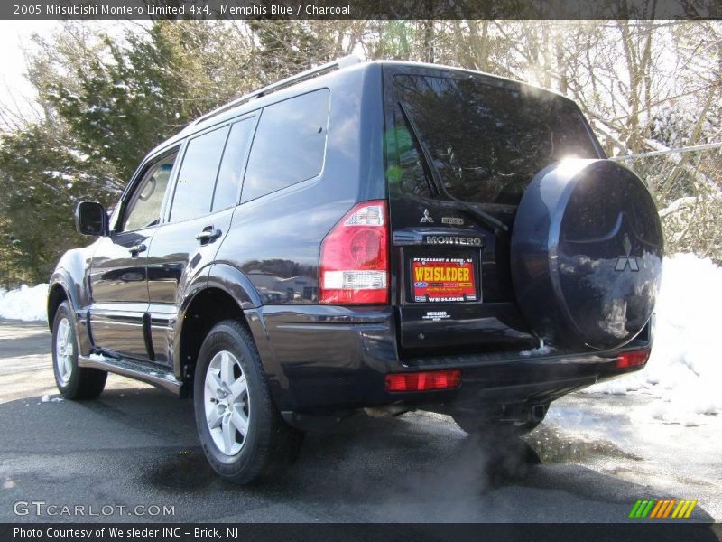 Memphis Blue / Charcoal 2005 Mitsubishi Montero Limited 4x4