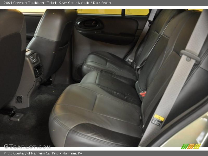 Silver Green Metallic / Dark Pewter 2004 Chevrolet TrailBlazer LT 4x4