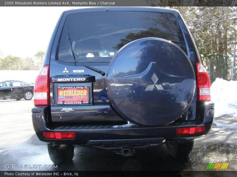 Memphis Blue / Charcoal 2005 Mitsubishi Montero Limited 4x4