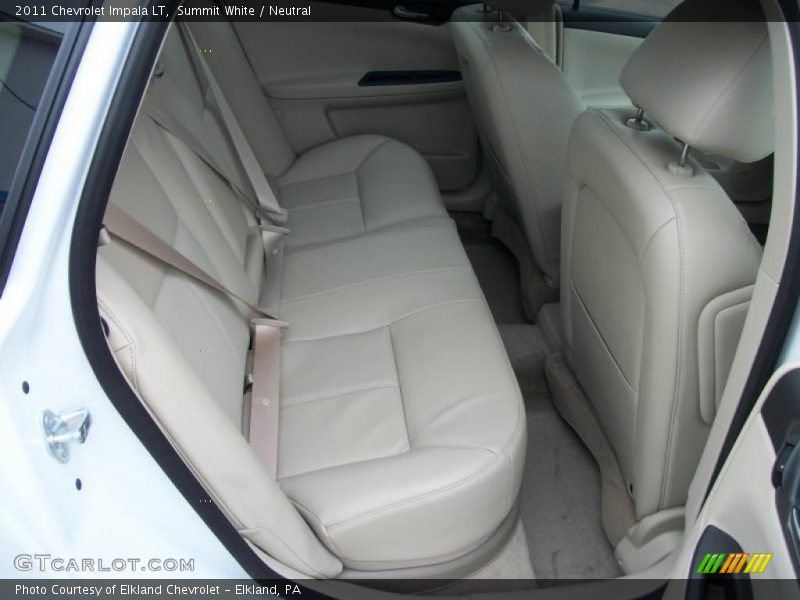 Summit White / Neutral 2011 Chevrolet Impala LT