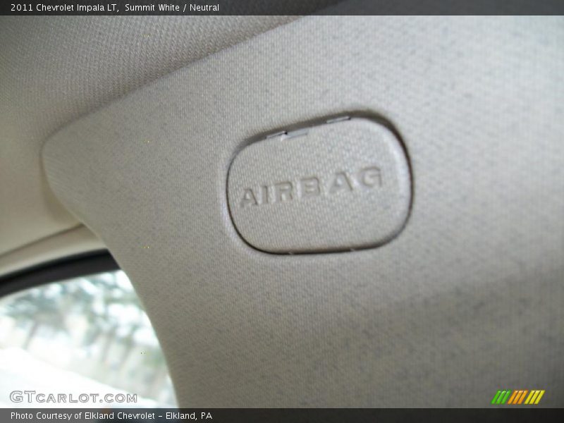 Summit White / Neutral 2011 Chevrolet Impala LT