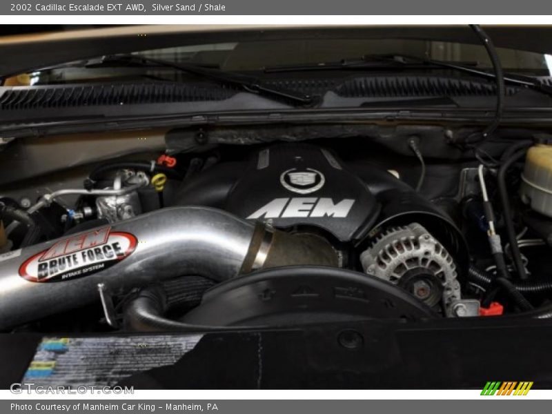 Silver Sand / Shale 2002 Cadillac Escalade EXT AWD