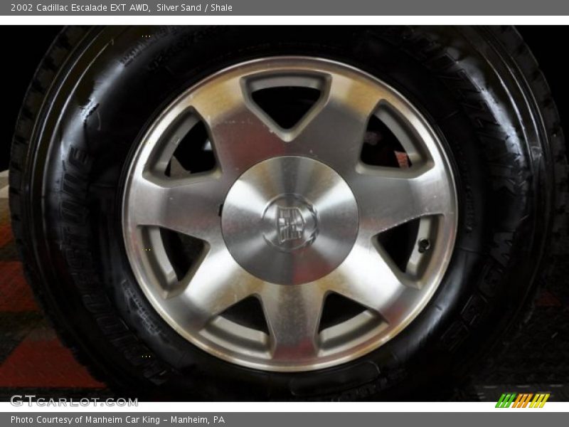 Silver Sand / Shale 2002 Cadillac Escalade EXT AWD