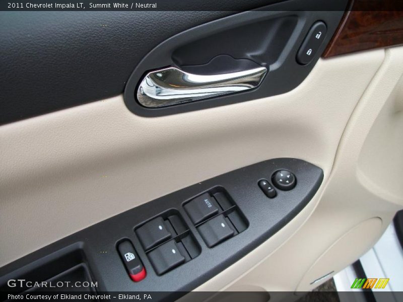 Summit White / Neutral 2011 Chevrolet Impala LT