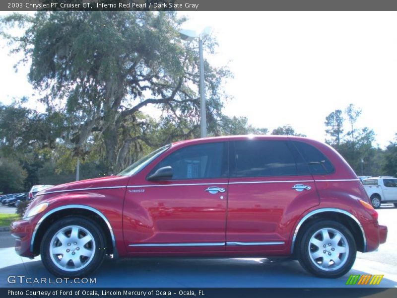 Inferno Red Pearl / Dark Slate Gray 2003 Chrysler PT Cruiser GT