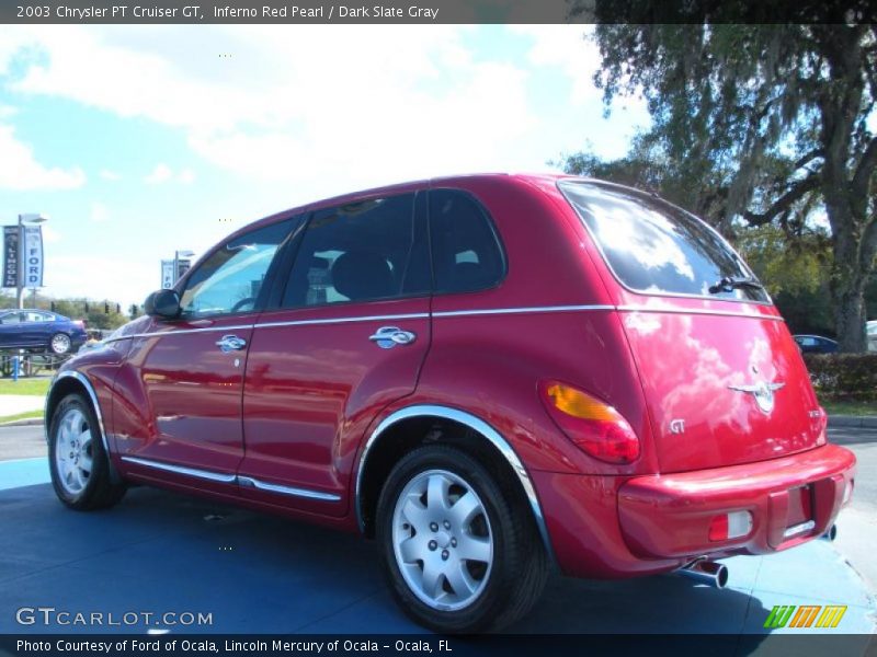 Inferno Red Pearl / Dark Slate Gray 2003 Chrysler PT Cruiser GT