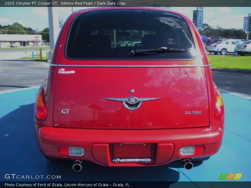 Inferno Red Pearl / Dark Slate Gray 2003 Chrysler PT Cruiser GT