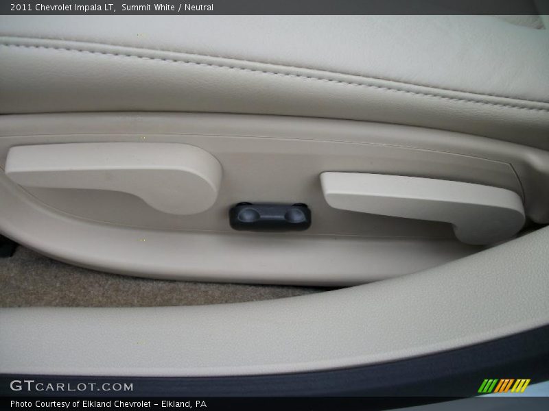 Summit White / Neutral 2011 Chevrolet Impala LT