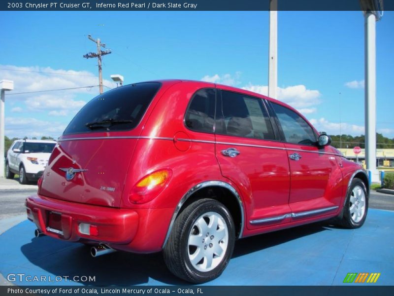 Inferno Red Pearl / Dark Slate Gray 2003 Chrysler PT Cruiser GT