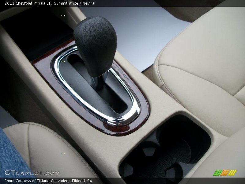 Summit White / Neutral 2011 Chevrolet Impala LT