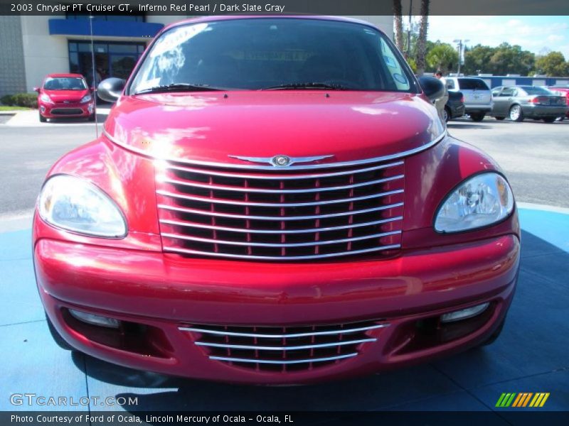 Inferno Red Pearl / Dark Slate Gray 2003 Chrysler PT Cruiser GT