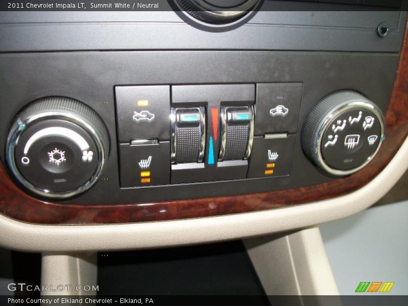 Summit White / Neutral 2011 Chevrolet Impala LT