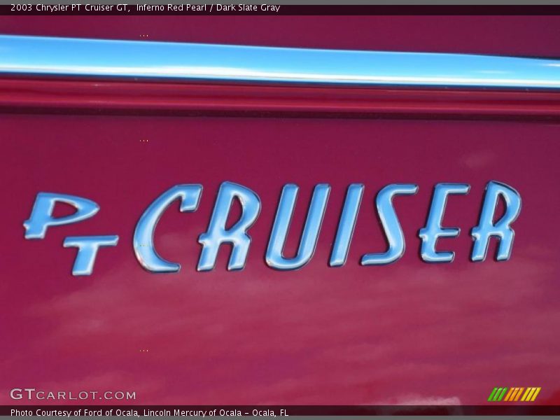 Inferno Red Pearl / Dark Slate Gray 2003 Chrysler PT Cruiser GT
