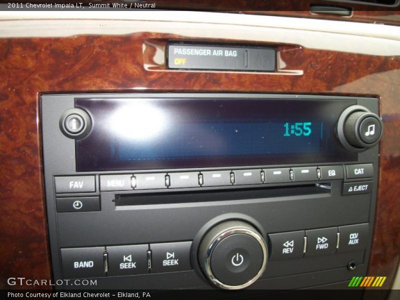 Summit White / Neutral 2011 Chevrolet Impala LT