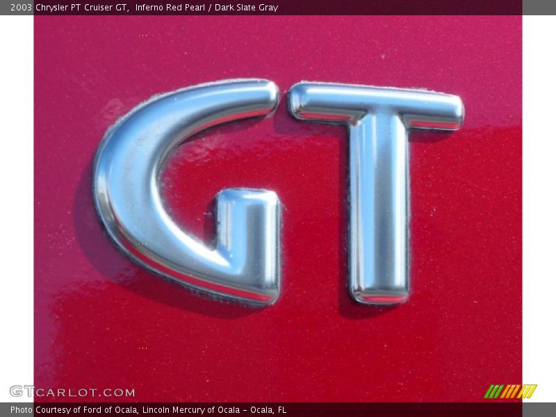 Inferno Red Pearl / Dark Slate Gray 2003 Chrysler PT Cruiser GT
