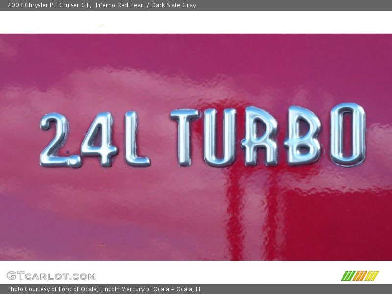 Inferno Red Pearl / Dark Slate Gray 2003 Chrysler PT Cruiser GT