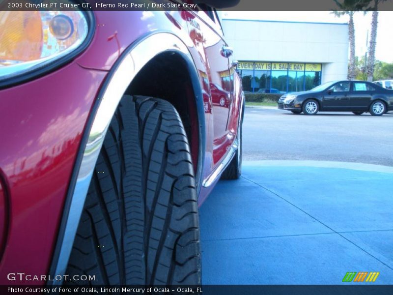 Inferno Red Pearl / Dark Slate Gray 2003 Chrysler PT Cruiser GT