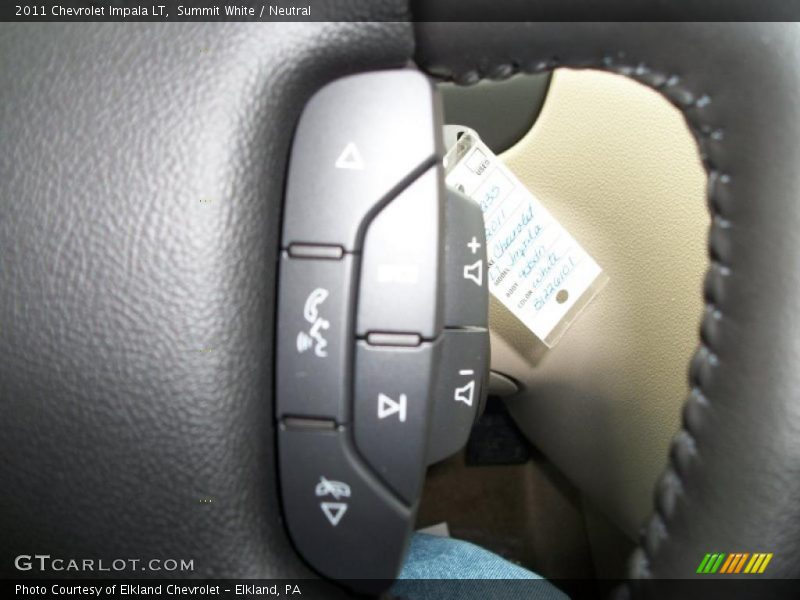 Summit White / Neutral 2011 Chevrolet Impala LT