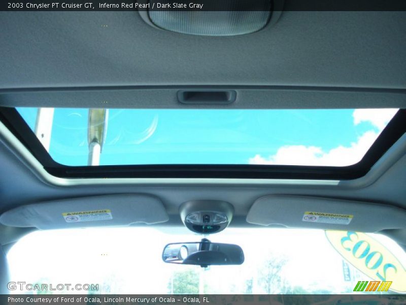 Inferno Red Pearl / Dark Slate Gray 2003 Chrysler PT Cruiser GT