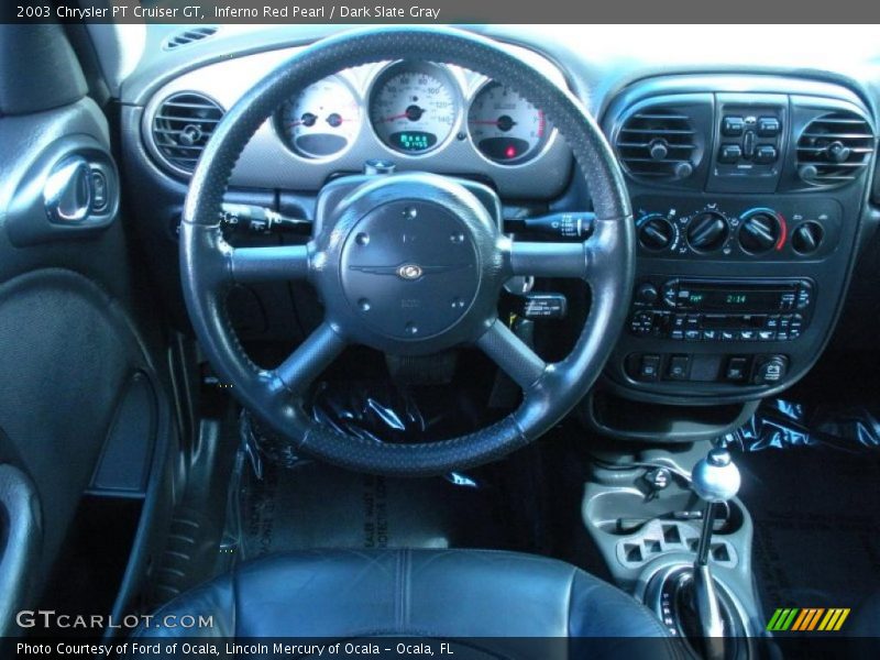 Inferno Red Pearl / Dark Slate Gray 2003 Chrysler PT Cruiser GT
