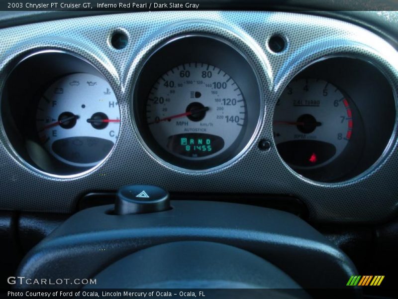 Inferno Red Pearl / Dark Slate Gray 2003 Chrysler PT Cruiser GT