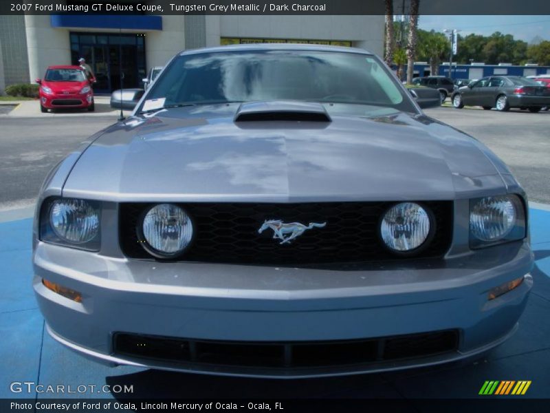 Tungsten Grey Metallic / Dark Charcoal 2007 Ford Mustang GT Deluxe Coupe