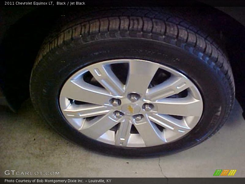 Black / Jet Black 2011 Chevrolet Equinox LT