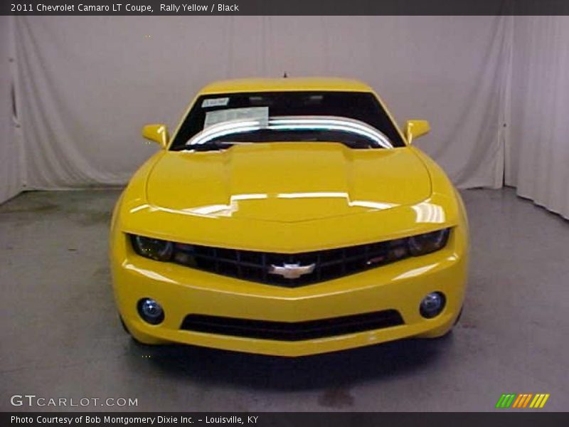 Rally Yellow / Black 2011 Chevrolet Camaro LT Coupe