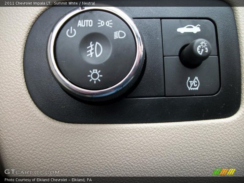 Summit White / Neutral 2011 Chevrolet Impala LT