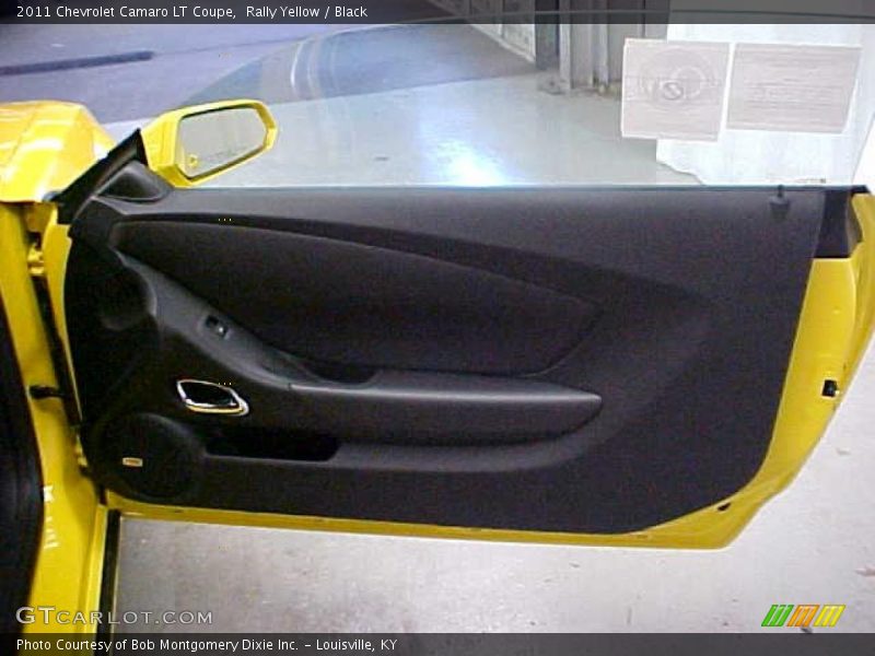 Rally Yellow / Black 2011 Chevrolet Camaro LT Coupe