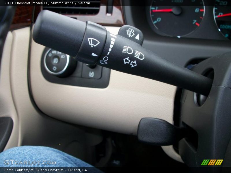 Summit White / Neutral 2011 Chevrolet Impala LT
