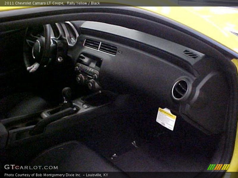 Rally Yellow / Black 2011 Chevrolet Camaro LT Coupe