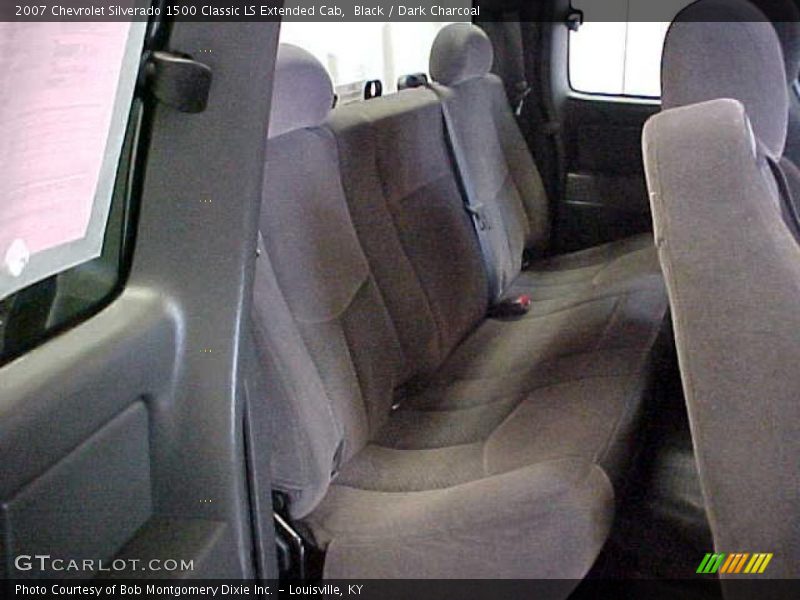 Black / Dark Charcoal 2007 Chevrolet Silverado 1500 Classic LS Extended Cab