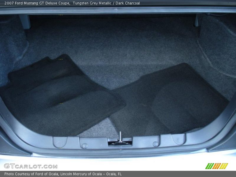 Tungsten Grey Metallic / Dark Charcoal 2007 Ford Mustang GT Deluxe Coupe