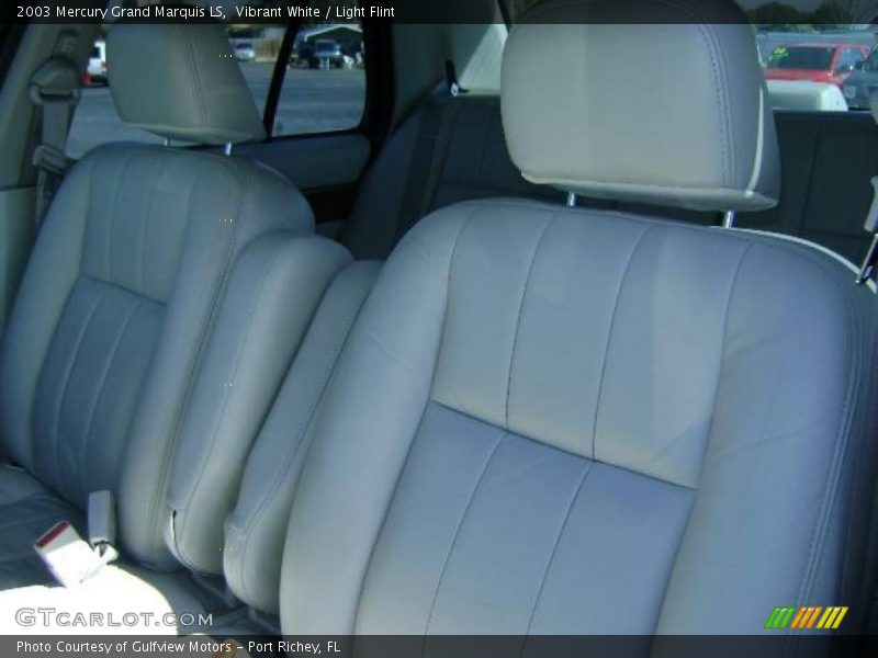 Vibrant White / Light Flint 2003 Mercury Grand Marquis LS