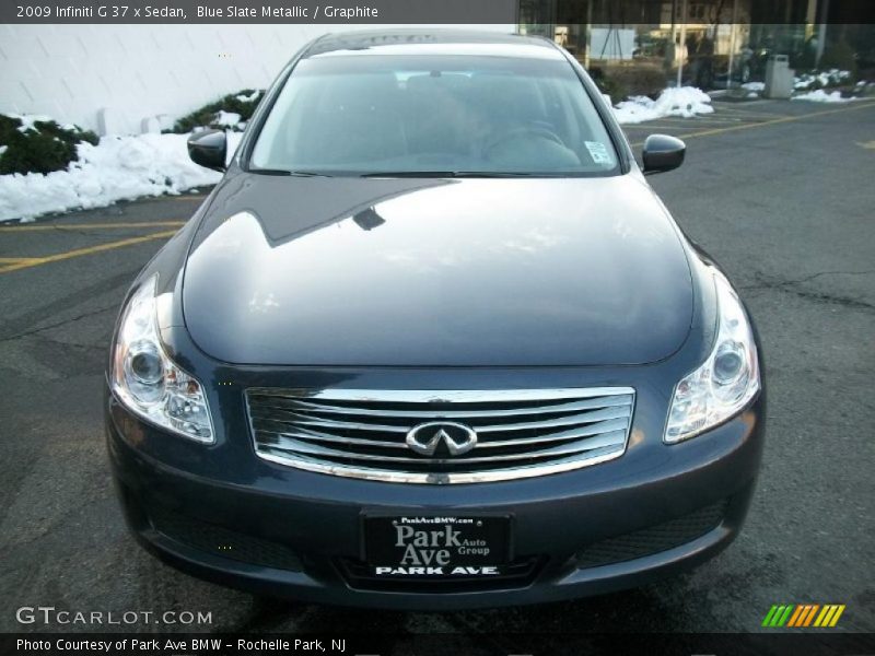 Blue Slate Metallic / Graphite 2009 Infiniti G 37 x Sedan