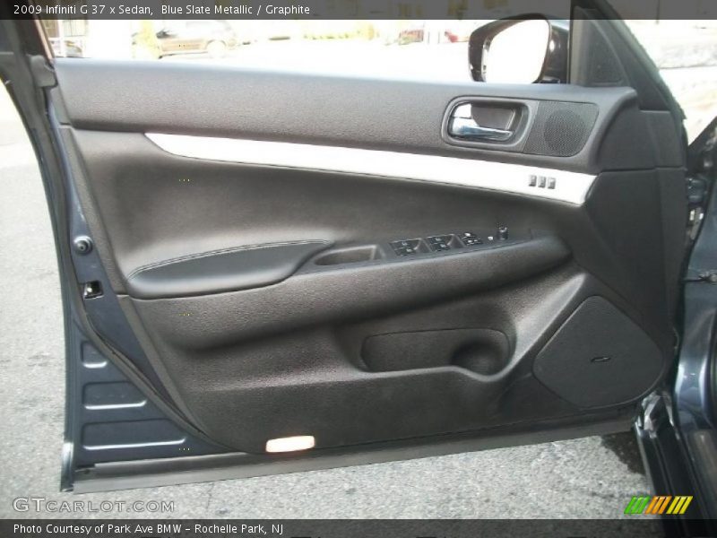 Blue Slate Metallic / Graphite 2009 Infiniti G 37 x Sedan